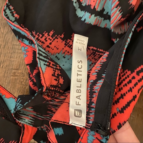 Fabletics Multi Color Sleeveless Romper - Picture 4 of 4